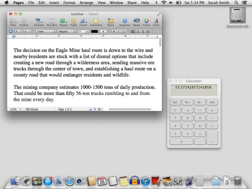  -In the accompanying figure,the icons at the bottom of the screen appear in the ____. A)  menu bar B)  Start menu C)  dock D)  Address bar