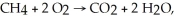 In the reaction   How many liters of O<sub>2</sub> react with 5.0 liters of CH<sub>4</sub>? All gas volumes are measured at the same temperature and pressure but not at STP. A) 0.22 L B) 10 L C) 5.0 L D) 2.5 L E) 20 L