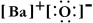 <strong>Write a Lewis structure for BaO.</strong> A)   B)   C)   D) [Ba-O] E)   <div style=padding-top: 35px> 