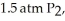 Phosphorus and chlorine gases combine to produce phosphorus trichloride:    (g) +   (g) →   (g)  Δ<sub>r</sub>G° at 298 K for this reaction is -642.9 kJ mol<sup>-1</sup>.The value of Δ<sub>r</sub>G at 298 K for a reaction mixture that consists of     And   Is ________ kJ mol<sup>-1</sup>. A) -44.2 B) -3.88 ×   C) -7.28 × 10<sup>3</sup> D) -708.4 E) -649.5