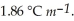 Calculate the freezing point of a solution containing 5.0 grams of KCl and 550.0 grams of water.The molal freezing point depression constant (   ) for water is   A) -0.45 °C B) +0.45 °C C) -0.23 °C D) +0.23 °C E) 1.23 °C
