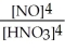 Write the equilibrium constant expression for the reaction: 3 Sn(s) + 4 HNO<sub>3</sub>(aq) + H<sub>2</sub>O(l) ⇌ 3 H<sub>2</sub>SnO<sub>3</sub>(s) + 4 NO(g)  A) K<sub>c</sub> =   B) K<sub>c</sub> =   C) K<sub>c</sub> =   D) K<sub>c</sub> =   E) K<sub>c</sub> =  