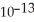 An aqueous solution at 25.0 °C contains [  ] = 0.085 mol L<sup>-1</sup>.What is the pH of the solution? A) 1.07 B) -1.07 C) 13.0 D) 0.0850 E) 1.20 ×  