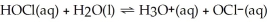 What is the hydronium ion concentration of a 0.150 mol L<sup>-1</sup> aqueous hypochlorous acid solution with   The equation for the dissociation of hypochlorous acid is below:   A) 1.9 × 10<sup>-4 </sup>mol L<sup>-</sup><sup>1</sup> B) 7.2 × 10<sup>-4 </sup>mol L<sup>-1</sup> C) 2.8 × 10<sup>-5 </sup>mol L<sup>-1</sup> D) 7.2 × 10<sup>-5 </sup>mol L<sup>-1</sup>