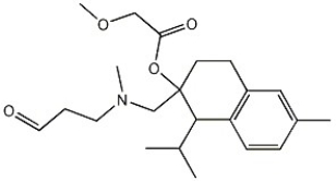 Name the functional groups in the molecule below:   A) ester,ether,amine,keto B) carboxyl,ether,amine,keto C) ester,ether,amine,aldehyde D) ester,ether,amide,aldehyde E) ester,carboxyl,amine,keto