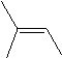What is the major product in the reaction between 2-bromo-3-methylbutane and KO<sup>t</sup>Bu in ethanol? A)    B)    C)    D)    E)   