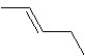 A hydrocarbon has a molecular weight 56 g/mol and contains 85.7% carbon.It easily adds one mol of HBr to produce a chiral alkyl bromide.Which of the following structures could be the hydrocarbon? A)    B)    C)    D)    E)   