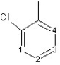 Which of the four positions 1-4 marked on the structure of aromatic compound shown below would be preferentially substituted in an electrophilic aromatic substitution reaction?   A) 4 only B) 2 and 4 C) 2 only D) 1 and 3 E) 3 only