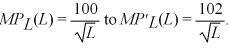 A new motor manufacturing technology changes Ronald's Outboard Motor marginal product of labor from   If Ronald can sell all the motors he produces for $100 and pays each unit of labor $10,what happens to the level of employment due to this technology change?