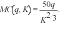 Laura's internet services has the following short-run cost curve:   where q is Laura's output level,K is the number of servers she leases and r is the lease rate of servers.Laura's short-run marginal cost function is:   Currently,Laura leases 8 servers,the lease rate of servers is $15,and Laura can sell all the output she produces for $500.Find Laura's short-run profit maximizing level of output.Calculate Laura's profits.If the lease rate of internet servers rise to $20,how does Laura's optimal output and profits change?