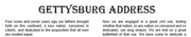   The text Gettysburg Address is an example of ________. A) a drop cap B) a masthead C) WordArt D) clip art