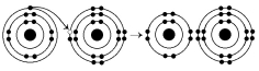   -What results from the chemical reaction illustrated above? A)  a cation with a net charge of +1 B)  a cation with a net charge of -1 C)  an anion with a net charge of +1 D)  an anion with a net charge of -1 E)  a cation with a net charge of +1 and an anion with a net charge of -1 