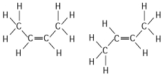   -Which of the pairs of molecular structures shown below do NOT depict enantiomers (enantiomeric forms) of the same molecule? A)    B)    C)    D)    E)    