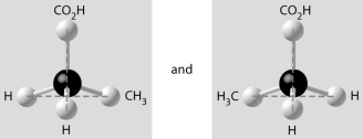   -Which of the pairs of molecular structures shown below depict enantiomers (enantiomeric forms) of the same molecule? A)    B)    C)    D)    E)    