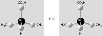   -Which of the pairs of molecular structures shown below depict enantiomers (enantiomeric forms) of the same molecule? A)    B)    C)    D)    E)    