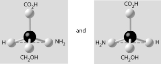   -Which pair of molecules shown below are not enantiomers of a single molecule? A)   B)   C)   D)   E)   