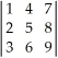 The correct determinant value for the determinant   would be A) 0. B) 1. C) -1. D) -2.
