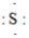 What is the CORRECT Lewis symbol for a sulfur atom? A)    B)    C)    D)   
