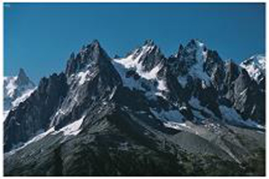 What are these sharp, glacially carved ridges?   A) cirque B) arête C) hogback D) razorback E) flatiron