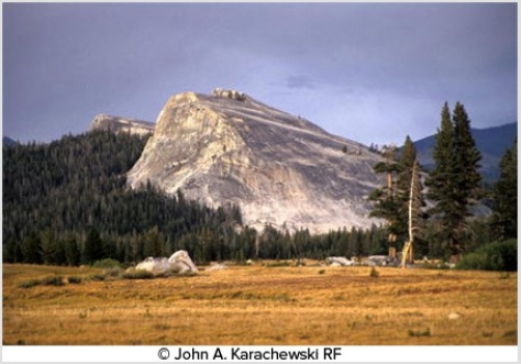 The feature in the photograph below was formed by   A) plucking. B) abrasion. C) plucking on the left and abrasion on the right. D) abrasion on the left and plucking on the right.