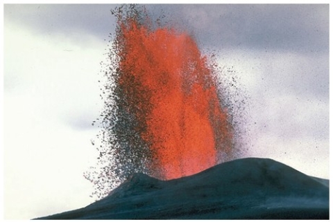 Which of the following is not a major controlling factor on volcanic eruption style?   A) Age of volcano B) Chemistry of the magma C) Magma volatile content