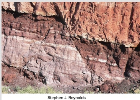 This type of structure is called a(n)    A) joint. B) cleavage. C) fault. D) anticline. E) syncline.