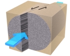 What type of fault is forming here?   A) normal fault B) reverse fault C) strike-slip fault D) oblique-slip faults