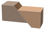 What type of fault is shown in this figure?   A) normal fault B) strike-slip fault C) reverse fault D) none of these