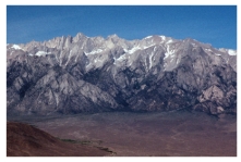 The igneous feature shown in this photograph is:   A) dike B) sill C) volcanic neck D) batholith