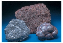This iron oxide mineral commonly has a reddish color and consistently has red streak.What mineral is it?   A) calcite B) dolomite C) hematite D) magnetite E) pyrite