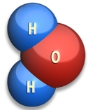 What molecule is shown in this figure?   A) silica B) salt C) halite D) water E) carbonate
