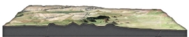 This image would be best used in what situation?   A)  A petroleum company wants to know if any geologic structures in the area could contain oil pools. B)  The thickness of the surface layer of rock needs to be determined for a construction site. C)  The average gradient for a particular area needs to be known to study surface runoff.