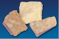 The very common mineral shown in this photograph is commonly a pink- to cream-colored mineral with wavy, light-colored lines. It does not effervesce. What mineral is it?   A)  garnet B)  quartz C)  biotite D)  muscovite E)  feldspar