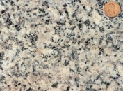 Which of the following rock photographs depicts an igneous rock that trapped gas? A)    B)    C)    D)   