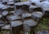 How did the joints in this photograph form?   A)  from uplift B)  from burial C)  from tectonics D)  from weathering E)  from cooling