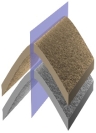 What type of fold is shown in this figure?   A)  thrust fault B)  anticline C)  syncline D)  monocline E)  basin