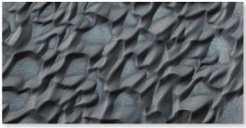 These surface features from Mars, also found on Earth are:   A)  sand dunes B)  river channels C)  mountain ranges D)  valleys