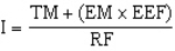 <strong>In MUS sampling,the formula for the sampling interval is</strong> A) B) C) D)
