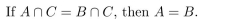 mark each statement TRUE or FALSE. Assume that the statement applies to all sets.