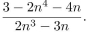 In questions find the best big-O function for the function. Choose your answer from among the following: 1,