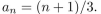 give a recursive definition (with initial condition(s)) of