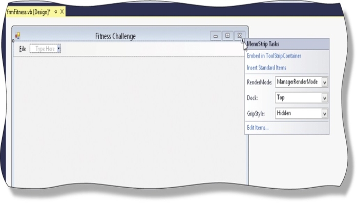   ​ -As shown in the accompanying figure,Visual Basic 2015 contains a(n) ____ Tag that allows you to create a full standard menu bar commonly provided in Windows programs.​ A) ​Menu B) ​Action C) ​Legend D) ​Glossary