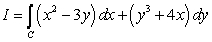Let   where C is the ellipse   oriented counterclockwise. The value of I is which of the following? A)  0 B)    C)    D)    E)   