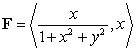Calculate the circulation of the vector field   around the circle   , traversed in a counterclockwise direction.