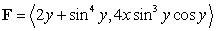 Use Green's Theorem to evaluate the integral of   along the quarter circle   in the positive direction.