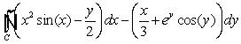 Evaluate   where   is the parallelogram with vertices   and   , oriented counterclockwise.