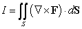 Compute   where   and S is the upper half of the sphere of radius 2; that is,   with upward-pointing normal.