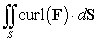 Compute   where   and S is the surface defined by   , oriented with outward pointing normal.