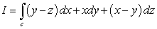 Compute   where c is the curve of intersection of the surfaces   and   , oriented counterclockwise.