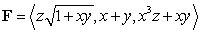 Let   , and let S be the surface   , together with the two vertical sides. Compute   where  